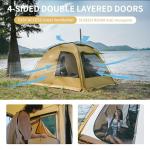 Naturehike Dune 2-3 Person Camping Tent,4-6 Person Canopy Tent,Waterproof 4 Season Tent,Hot Tents with Stove Jack