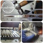 TECHEF - Stovetop Korean BBQ Non-Stick Grill Pan with Agni Portable Gas Stove Burner, Made in Korea (Set w/BBQ Scissors)