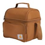 Carhartt Camping Cooler, Worksite Lunchbox, Soft Shell Lunch Bag for Construction Sites, Work and Everyday Use, Brown