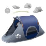 Night Cat Pop-up Camping Tent: 1 Person Tent Waterproof Instant Easy Setup Outdoor Tent