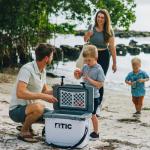 RTIC Ultra-Light 22 Quart Hard Cooler Insulated Portable Ice Chest Box for Drink, Beverage, Beach, Camping, Picnic, Fishing, Boat, Barbecue, 30% Lighter Than Rotomolded Coolers, Dark Grey & Cool Grey