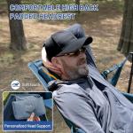 TIMBER RIDGE Hammock Camping Chair, Oversized Swinging Hammock Chair with Adjustable Back and Seat for Outdoor Lawn, Sports, Supports 400lbs, Blue