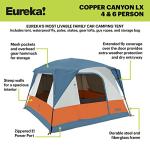 Eureka! Copper Canyon LX, 3 Season, Family and Car Camping Tent (6 Person)