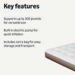 Amazon Basics Inflatable Air Mattress Twin with Built in Pump