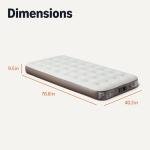 Amazon Basics Inflatable Air Mattress Twin with Built in Pump
