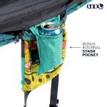 ENO DoubleNest Hammock - Lightweight, Portable, 1 to 2 Person Hammock - for Camping, Hiking, Backpacking, Travel, a Festival, or The Beach - Day to Night