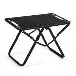 Geelin Folding Outdoor Side Table 22.8'' x 14.2'' x 15.7'' High Carbon Steel Portable Camping End Table for Outdoor Picnic Hiking Travel Patio Pool Balcony Deck