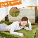 BDEUS Memory Foam Camping Mattress Pad 3inch Kid Size Waterproof Roll Up Bed Sleeping Mat for Adults Portable Roll Up Mattress for Travel Guest Floor Bed Cot Mattress for Car, Tent