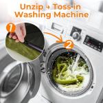 BDEUS Memory Foam Camping Mattress Pad 3inch Kid Size Waterproof Roll Up Bed Sleeping Mat for Adults Portable Roll Up Mattress for Travel Guest Floor Bed Cot Mattress for Car, Tent