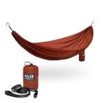 ENO TravelNest Hammock & Straps Combo - Portable Hiking and Camping Hammock with Straps Included - Travel Hammock for Camping, Hiking, Backpacking, a Festival, or The Beach + Straps Combo - Canyon
