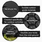 POWERLIX Ultralight Sleeping Pad for Camping with Inflating Bag– Compact Lightweight Camping Mat, Outdoor Backpacking Hiking Traveling Airpad Air Mattress Sleeping Mat