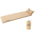 Naturehike Self-Inflating Sleeping Pad, Ultralight Memory Foam Camping Pad with Pillow, Fast Inflating, Patchwork Sleeping Pad for Camping, Hiking, RV Camping, with Storage Bag, Single, Graphite Blue