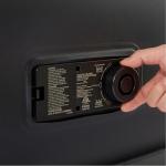 Amazon Basics Inflatable air Mattress, Queen 22in Height Blow up Mattress with Built in Pump