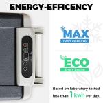 Setpower AJ30 Portable Refrigerator,Portable Freezer,32 Quart Electric Cooler,Car Refrigerator,12/24V DC Cable & 110/240V AC,Car Fridge for Camping,Truck,RV,Travel,Fishing