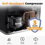 Setpower AJ30 Portable Refrigerator,Portable Freezer,32 Quart Electric Cooler,Car Refrigerator,12/24V DC Cable & 110/240V AC,Car Fridge for Camping,Truck,RV,Travel,Fishing