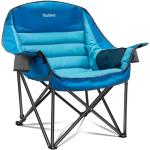 Youtanic Oversized Camping Chair, Portable Folding Camping Chairs with Side Pocket, Cup Holder and Carry Bag, Heavy Duty Outdoor Camping Chairs for Adults, Fishing, Sports, Trip, up to 400lbs, Style 1