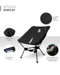 ONETIGRIS Tigerblade Camping Chair, Lightweight Folding Backpacking Hiking Chair, Compact Portable 330 lbs Capacity
