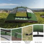 Forceatt Camping Tent 2 Person, Backpacking Tent Waterproof & Windproof, Ultralight Instant Tent with Rain Fly for Camping, Hiking, Outdoor