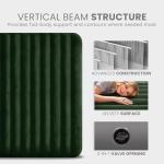 Intex 64109E Dura-Beam Standard Prestige Air Mattress: Fiber-Tech – Queen Size – 10in Bed Height – 600lb Weight Capacity – Pump Sold Separately