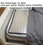 Camping Mat Foam Foil Blanket for Camping 150x200 cm Foam Pad Insulating Foil Mat Sleeping Tent Pad Thermal Aluminum Camping mat for Reflecting Heat Silver 59in x 78.7in / 150cmx200cm