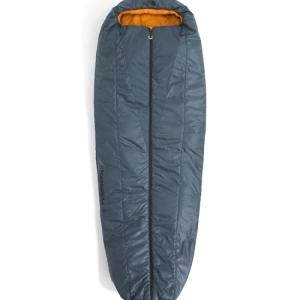THE NORTH FACE Stormbreak 35F / 1.7C Backpacking Sleeping Bag - Water Repellent, Fully Insulated, Includes Stuff Sack, Granite Grey/Dust Orange, Regular