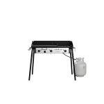 Camp Chef Tahoe Triple Burner Stove, Black/red