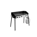 Camp Chef Tahoe Triple Burner Stove, Black/red
