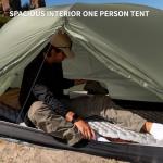 Naturehike Mongar Pro 1/2/3 Person Backpacking Tent,Waterproof Nylon Easy Setup Lightweight Camping Tent