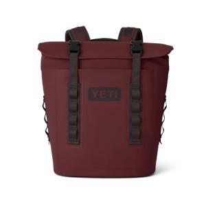 YETI Hopper M12 Backpack Soft Sided Cooler with MagShield Access, Wild Vine Red