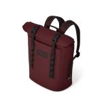 YETI Hopper M12 Backpack Soft Sided Cooler with MagShield Access, Wild Vine Red