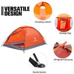 CAMEL CROWN Tents for Camping 2/3/4/5 Person Camping Dome Tent, Waterproof,Spacious, Lightweight Portable Backpacking Tent for Outdoor Camping/Hiking