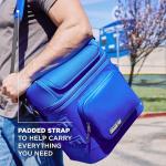 Coleman Pro 24-Can Premium Soft Cooler Lunchbox, Fully Insulated Lid & Body Stays Cold up to 35 Hours, Great for Camping, Tailgating, Parties, Sports, Concerts, Lunches & More