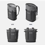 YETI Hopper M12 Backpack Soft Sided Cooler with MagShield Access, Wild Vine Red