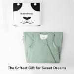 BubblePanda Rayon Made from Bamboo Sleep Sack 6-12 Months 1.0 Tog Soft Toddler Sleeping Sack for Babies 2-Way Zipper Baby Wearable Blanket