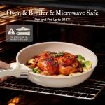 Redchef Truly Non Toxic Pots and Pans Set Non Stick, Upgraded Ceramic Pan and Pot Set, PFAS PTFE PFOA PFOS Free, Kitchen Cookware Set with Detachable Handle, RV Camping with Frying Pans Set