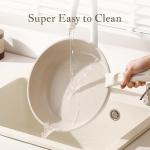 Redchef Truly Non Toxic Pots and Pans Set Non Stick, Upgraded Ceramic Pan and Pot Set, PFAS PTFE PFOA PFOS Free, Kitchen Cookware Set with Detachable Handle, RV Camping with Frying Pans Set