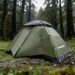 Backpacking Tent for Camping 1 Person Hiking Ultralight Tent for Waterproof Windproof Outdoor Two Doors Tents Easy Quick Setup Lightweight Instant Tents（1 Person）