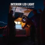 BougeRV 12 Volt Refrigerator, CRPRO 30 Quart 12V Car Fridge, Portable Freezer (-8℉~50℉), Compressor Electric Cooler with 12V/24 DC, 110-240 AC for Outdoor Camping Overlanding Truck RV SUV Van