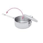 MSR Alpine Stainless Steel Stowaway Camping Pot, 1.1 L