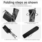 Anmiro Folding Camping Chair with Cup Holder and Storage Bag, Heavy Duty Support 400 LBS, Oversized Collapsible Portable Camping Chair for Outdoor Camp, Picnic, Travel, Fishing Grey