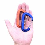 L-Rover Carabiner,12KN Lightweight Heavy Duty Carabiner Clips,Aluminium Wiregate Caribeaners for Hammocks,Camping, Key Chains, Outdoor and Gym etc,Hiking & Utility