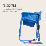 Coleman Pro Rocker Chair, Easy & Fast Folding, Up to 250lb Capacity, Great for Camping, Easily Portable, Neptune