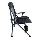 Venture Forward Alpha Ventback Sport Chair – Portable Foldable Outdoor Camping Chair with Breathable Mesh Back, Drink Holder & Carry Bag, Lightweight Steel Frame, 300 lb Capacity