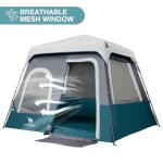 Camping Tents 4/6 Person Pop Up Instant Tent - Setup in 60s for Family Camping, Windproof Design, Family Cabin Tent with Rainfly & Backpack Carry Bag