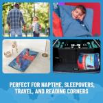 Jay Franco Marvel Spiderman Spidey Dots Slumber Sack - Cozy & Warm Kids Lightweight Slumber Bag/Sleeping Bag