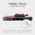 Intex Mid-Rise Air Mattress Bed with Built-in Pump, Dura-Beam Deluxe Comfort Plush, Queen - Portable Luxury Travel Airbed for Adults, Camping, Guests