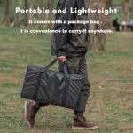 2 Person Camping Foam Sleeping Pad Lightweight Closed Cell Folding Camping Mat Double Camping Mattress Portable for Outdoor Hiking Mountaineering Orange