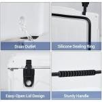 Portable Ice Chest Cooler Box, Heavy Duty Insulated Small Camping Cooler with 5-Day Ice Retention, for Beach, BBQ, Fishing, Picnics & Outdoor Adventures