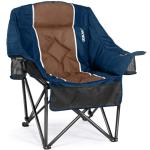USKAU Oversized Folding Camping Chair for Adults Heavy Duty Padded Outdoor Chairs Big and Tall XL Picnic Chair with Cup Holders 400lb Capacity, Comfy for Lawn Sports and Outside Use