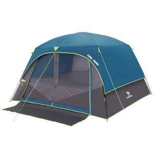 CAMEL CROWN Camping Tents for 6 Person Tent,Weatherproof Tent with Rainfly & Carry Bag,Family Camping Tent for Outdoor